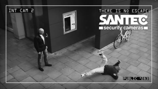 Santec Security Cameras TV-Spot Bank