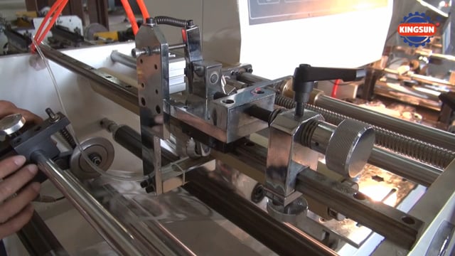 PVC Shrink Sleeve Label Making Machine | PVC Label Gluing Machine - Kingsun Machinery