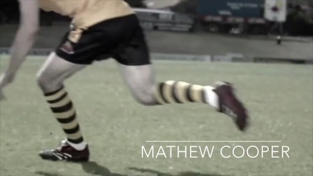Showreel for Mathew Cooper