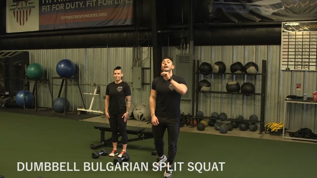 Dumbbell Bulgarian Split Squat