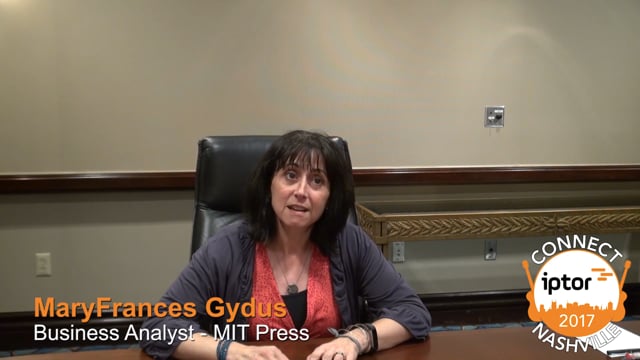 MIT Press - Customer Success Story (Mary Frances Gydus - Bussiness Analyst)