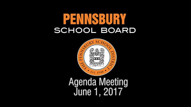 Pennsbury School Board Meeting for June 1, 2017