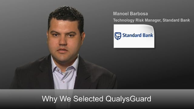 Standard Bank - Customer Success Story (Manoel Barbosa - Technology Risk Manager)