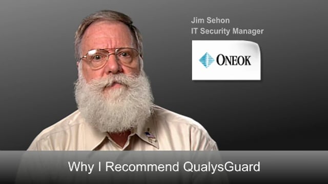 ONEOK - Customer Success Story (Jim Sehon - IT Security Manager)