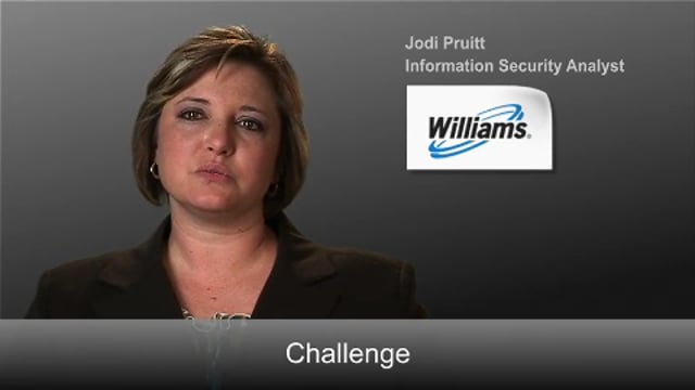 Williams Companies - Customer Success Story (Jodi Pruitt - Information Security Analyst)