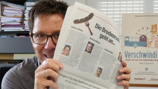 Brodworscht: Andreas Müller dankt für die Auszeichnung