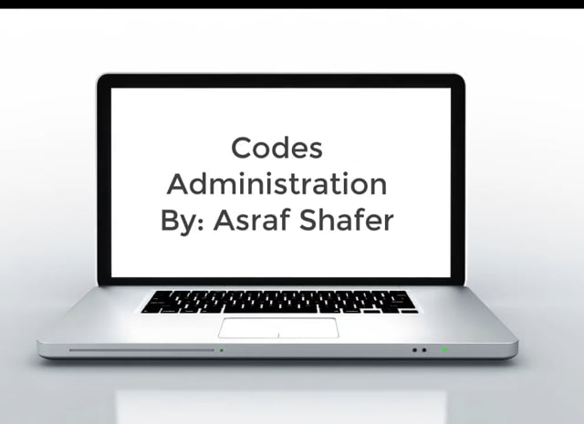 Codes Administration