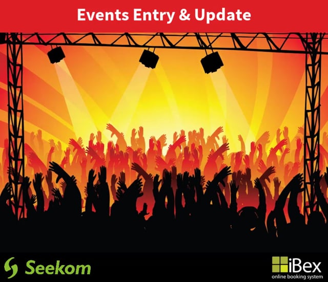 Events Entry & Update