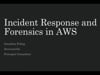 SecTor 2017 - Jonathon Poling - Incident Response and Forensics in AWS 