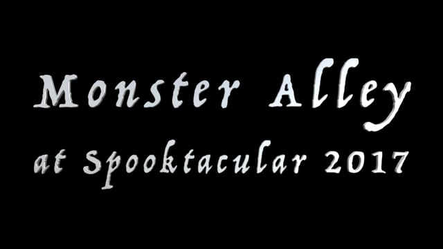 Monster Alley at Spooktacular 2017