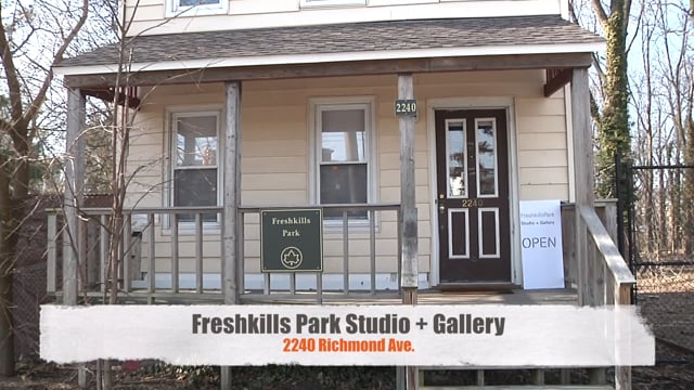 The First Exhibit at the New Freshkills Park Studio & Gallery