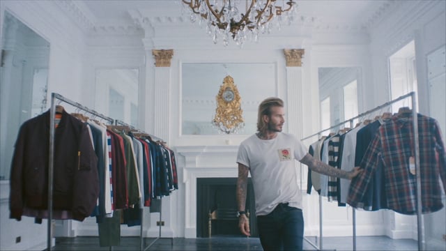 Kent & Curren featuring David Beckham - Disappearing Wardrobe