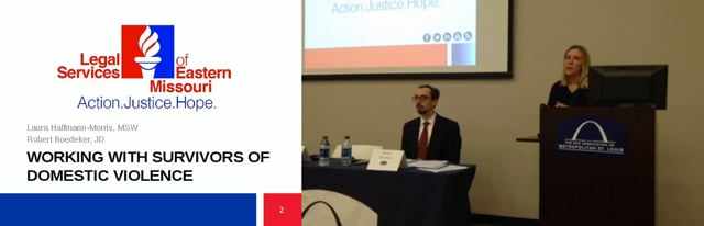 Intro to Domestic Violence and Orders Protection (1/12/2018)