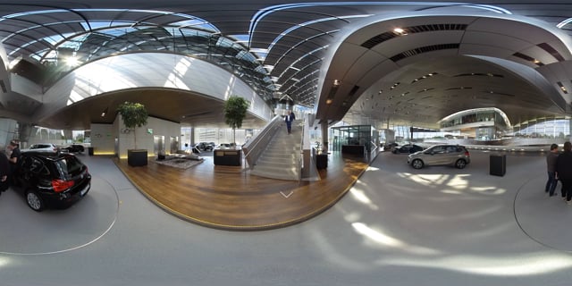 BMW Welt 360° Abholer-Film