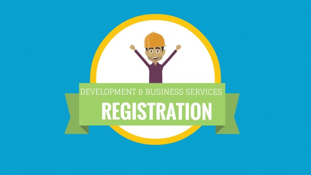 Registration - Development and Business Services