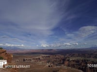 キャニオンランド国立公園 タイムラプス　4K　風景