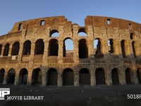 コロッセオの午後 タイムラプス　4K　ローマ時代の遺跡