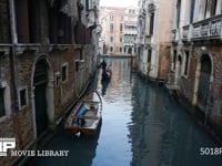 ヴェネチアの運河 タイムラプス　4K　