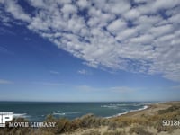 海岸の風景 タイムラプス　4K　