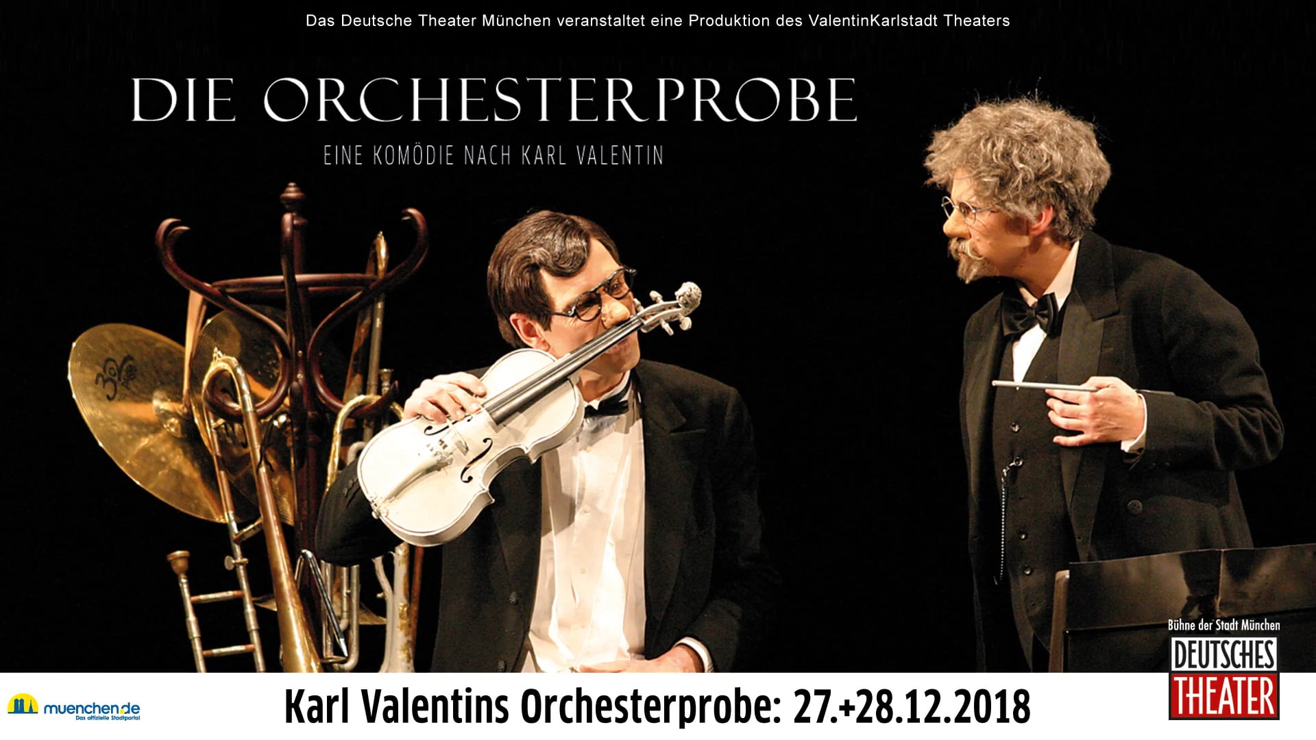 Karl Valentins Orchesterprobe Im Deutschen Theater Muenchen On Vimeo