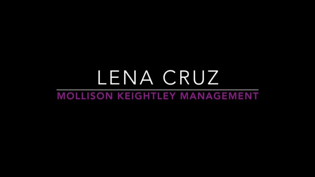 Showreel for Lena Cruz