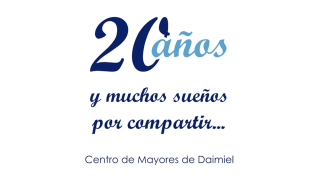 20º Aniversario Centro Mayores Daimiel