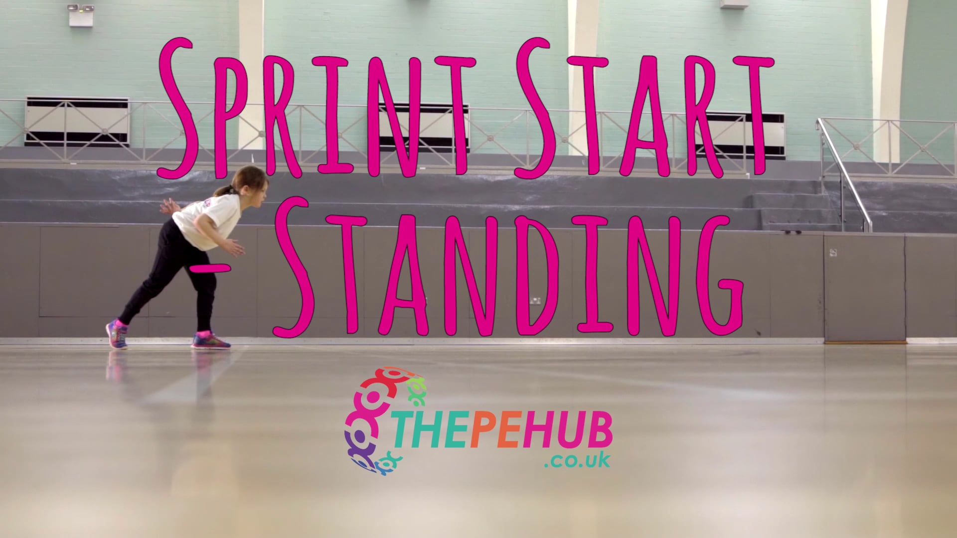 How To Teach A Standing Sprint Start In Athletics On Vimeo