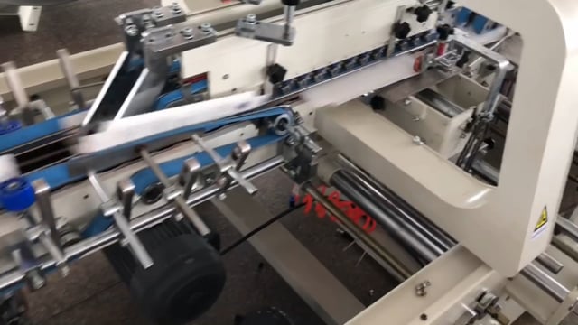 YZHH-600 AUTOMATIC FOLDER GLUER MACHINE