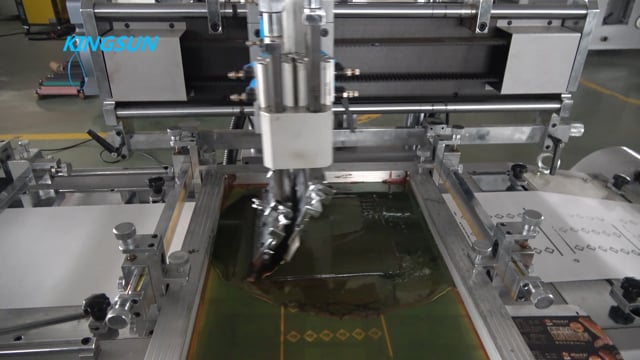 Roll to Roll Label Screen Printing Machine