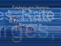 Packers And Movers Bangalore 