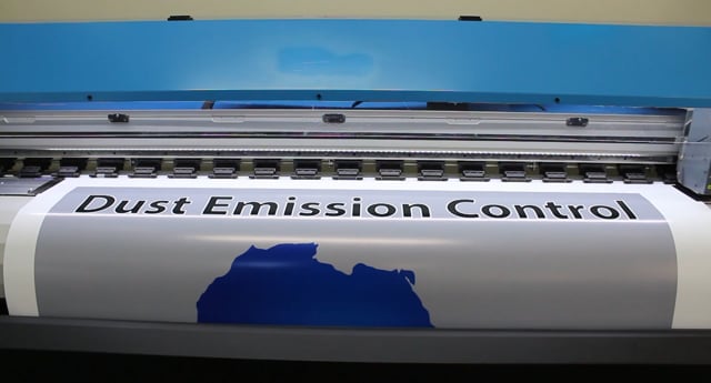 Maker Video: Afri-Group Dust Emission Control Print Outdoor Billboard on FastCOLOUR Large Format Printer