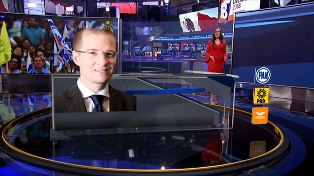 Televisa Mexico Election coverage with Vizrt AR graphics