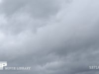 乱層雲　西から東へ流れる　微速度撮影 タイムラプス、雨雲