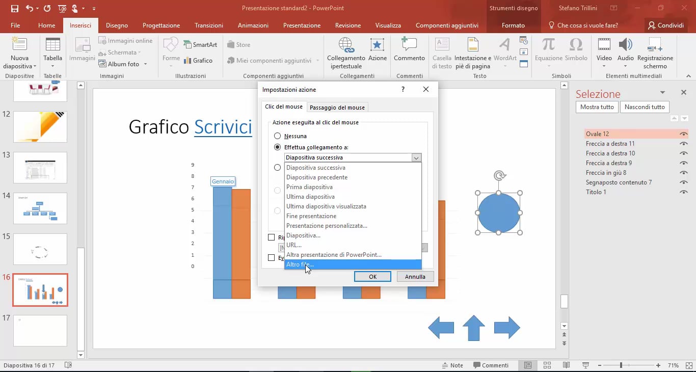 Demo PowerPoint Inserire Collegamenti E Azioni On Vimeo