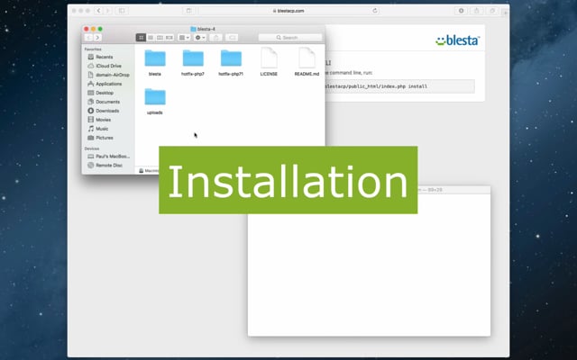 Installation