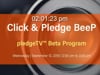 BeeP on Facebook Live: The pledgeTV™ Beta Program