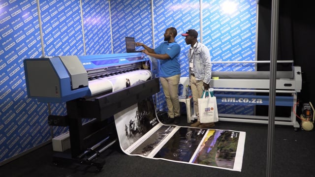 Low Cost Large Format Printer at FESPA 2018, FastCOLOUR Lite 1800mm Large Format Printer is the Answer