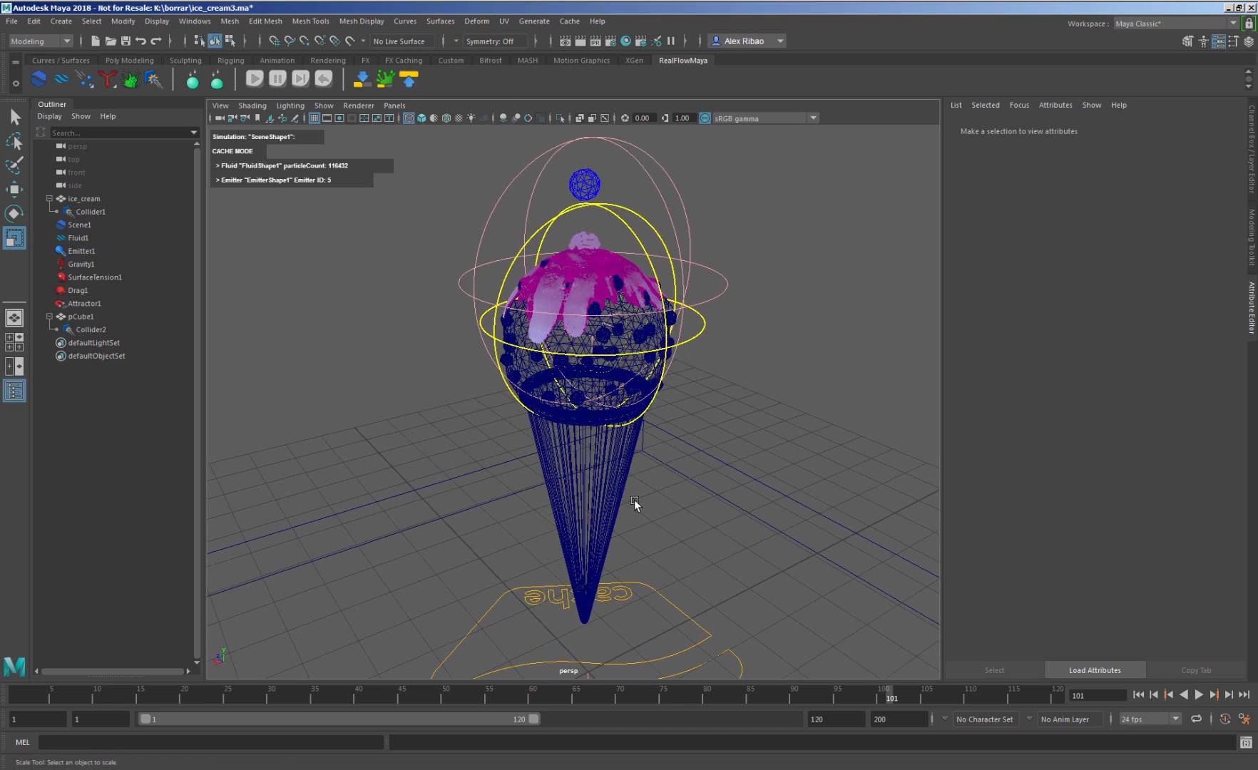 RealFlow Maya How To Work With Offset On Vimeo