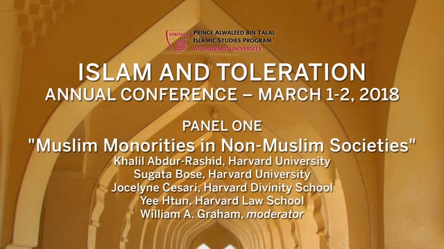 3/2/18 Islam and Toleration Panel 1 on Vimeo
