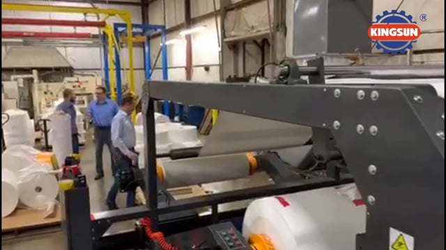 KSM-1700 Twin Rotary Knife Paper Sheeting Machine