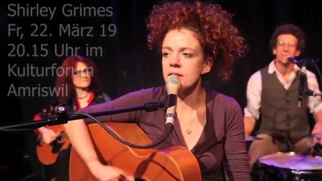 Shirley Grimes im Kulturforum Amriswil