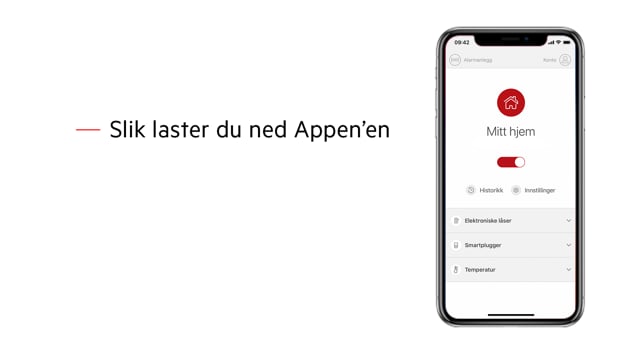 Slik laster du ned App'en