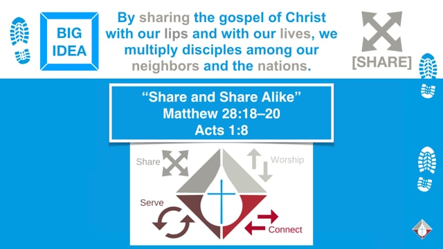 "Share and Share Alike"-May 26, 2019
