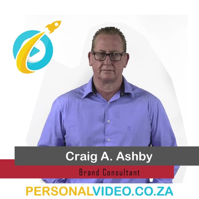Craig A. Ashby, #BrandConsultant of BrandHub, Square Video #PersonalVideo.co.za (2019-05-24)