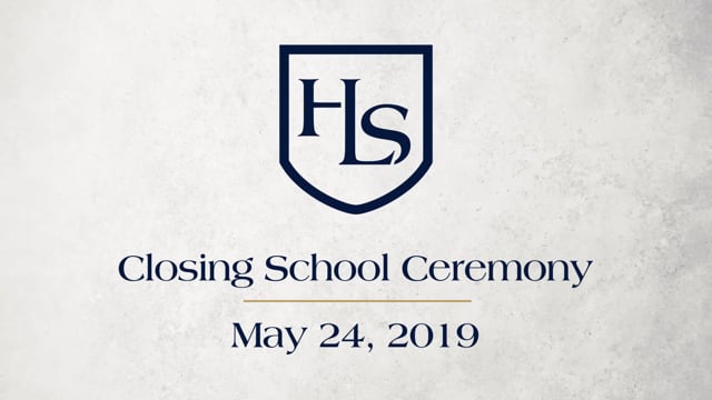 2019 HLS Closing School Ceremony
