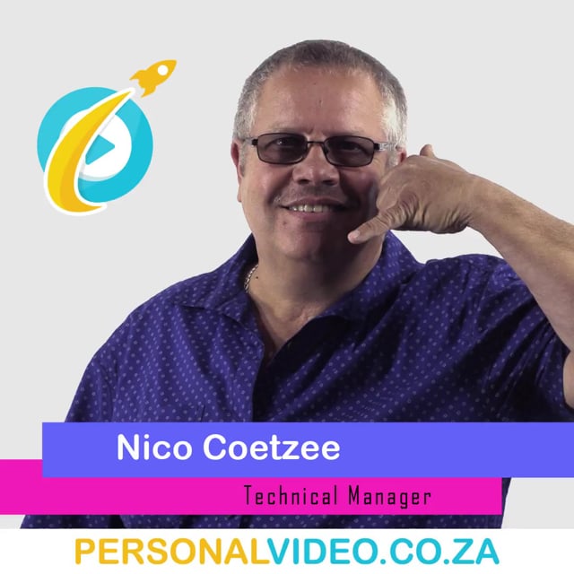Nico Coetzee, #TechnicalManager of Advanced Signs, Square Video #PersonalVideo.co.za (2019-06-10)