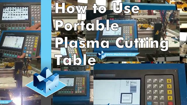 Machining Video: How to Use Plasma Portable Cutting Table, a Video from Metalwise Lite (Alike) Manufacturer