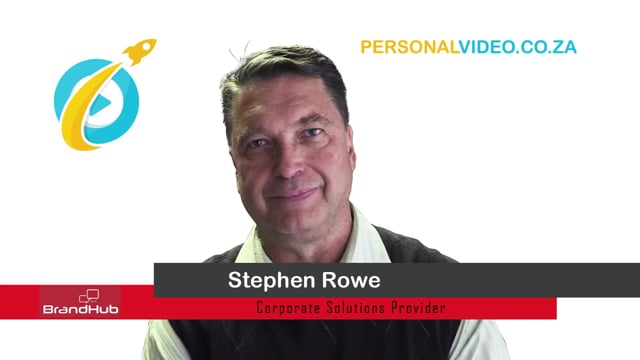 Stephen Rowe, #CorporateSolutionsProvider of M Track, HD Video #PersonalVideo.co.za (2019-08-05)