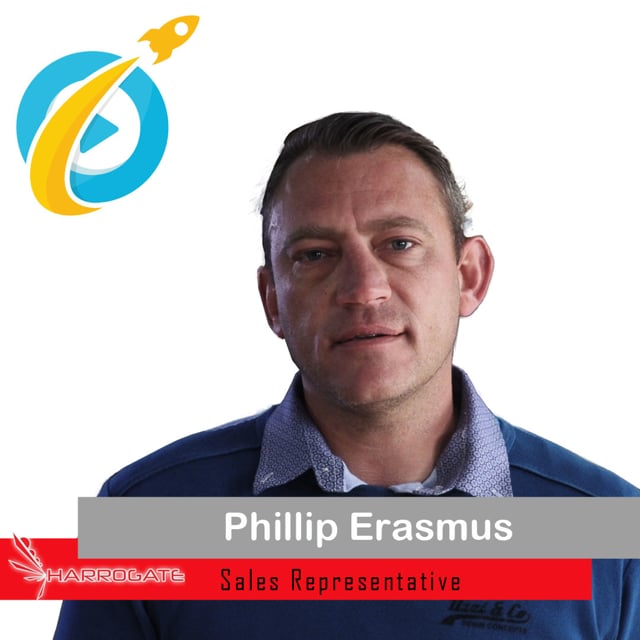Phillip Erasmus, #SalesRepresentative of Harrogate Plastics, Square Video #PersonalVideo.co.za (2019-07-19)