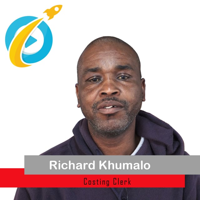 Richard Khumalo, #CostingClerk of Harrogate Plastics, Square Video #PersonalVideo.co.za (2019-07-19)